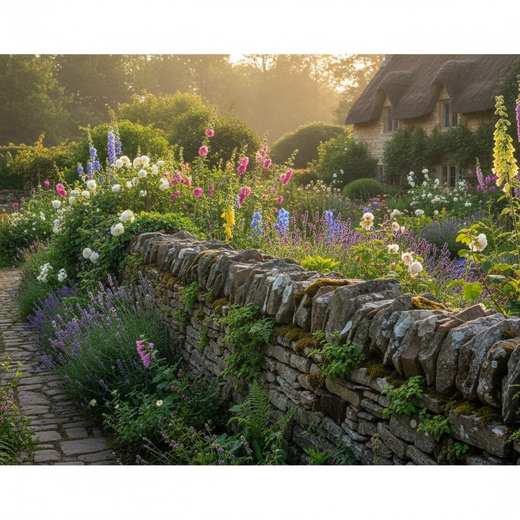 15 faszinierende Natursteinmauer-Ideen für Deinen Traumgarten