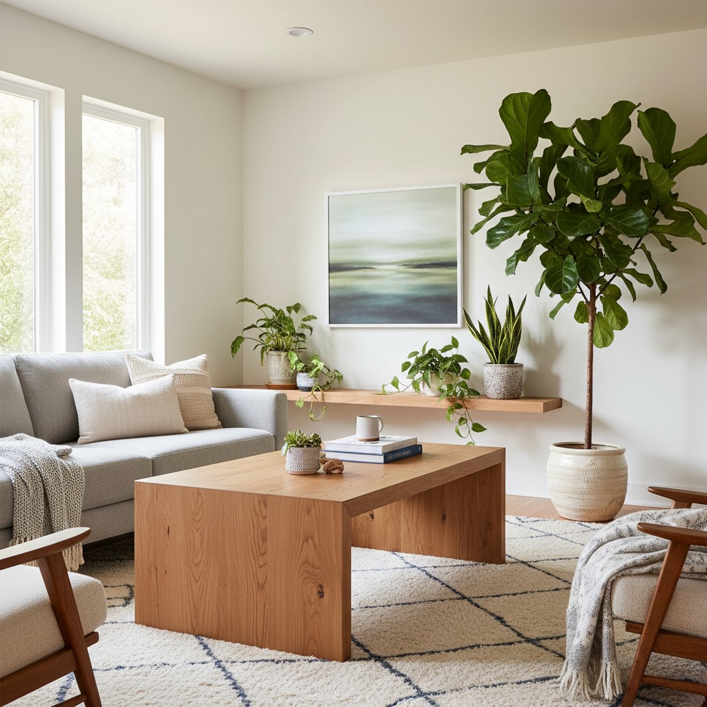 Die Natur ins Haus holen: Holz & Pflanzen