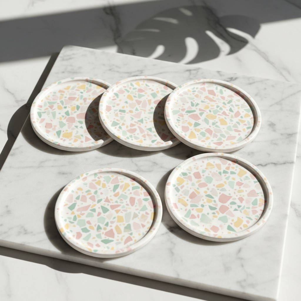 Moderne Terrazzo-Muster