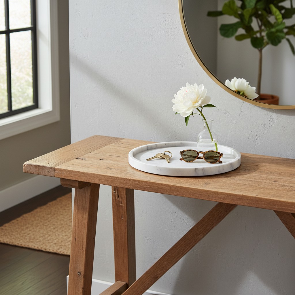 Dekorative Tabletts als „Sammelstellen“
