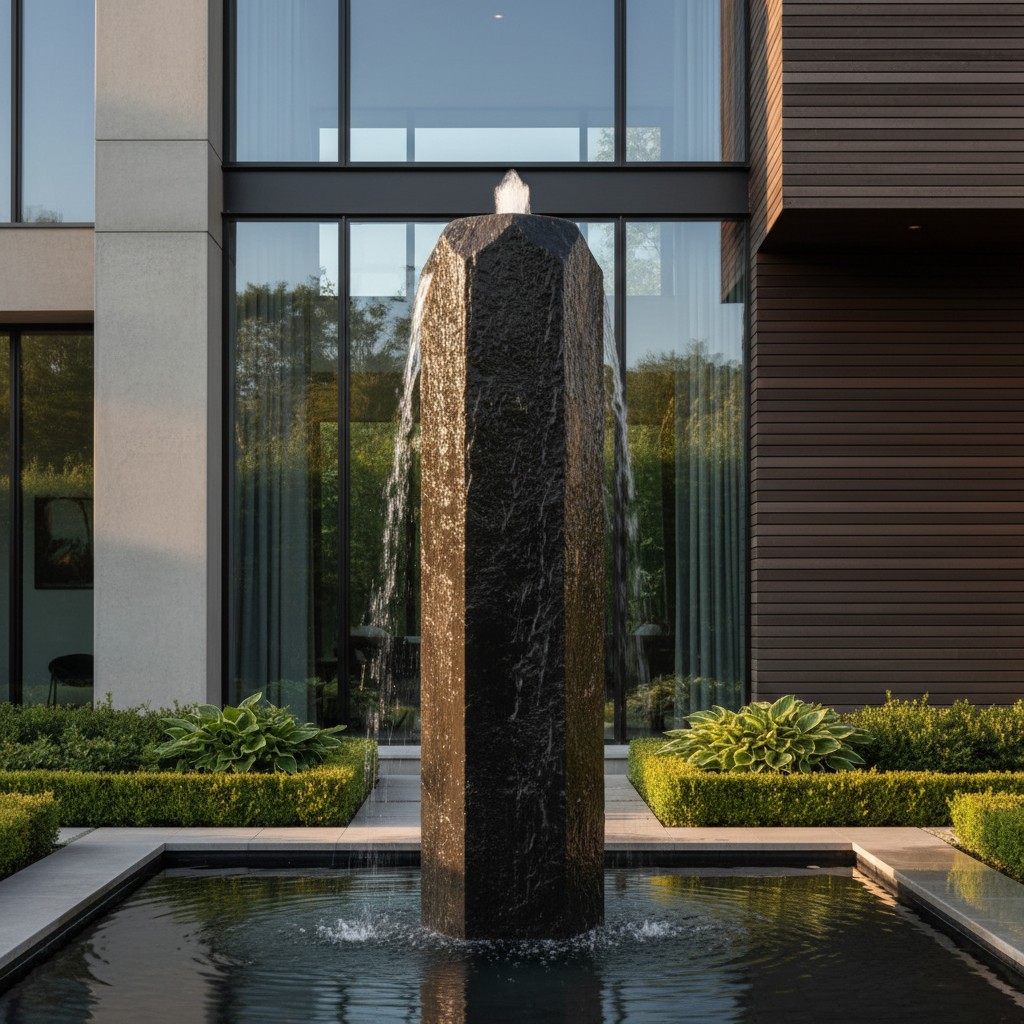 Die Basaltsäule: Strenge Eleganz