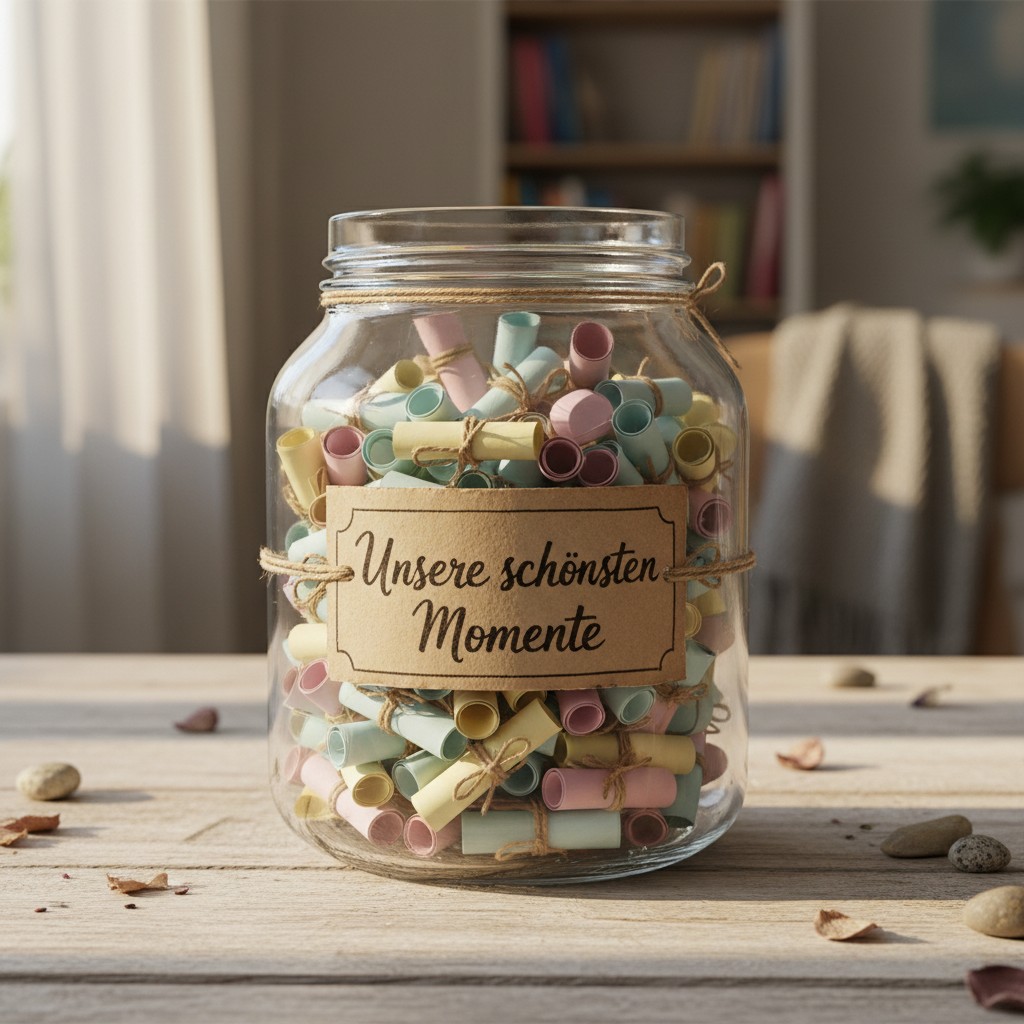 Ein „Memory Jar“ voller lieber Worte